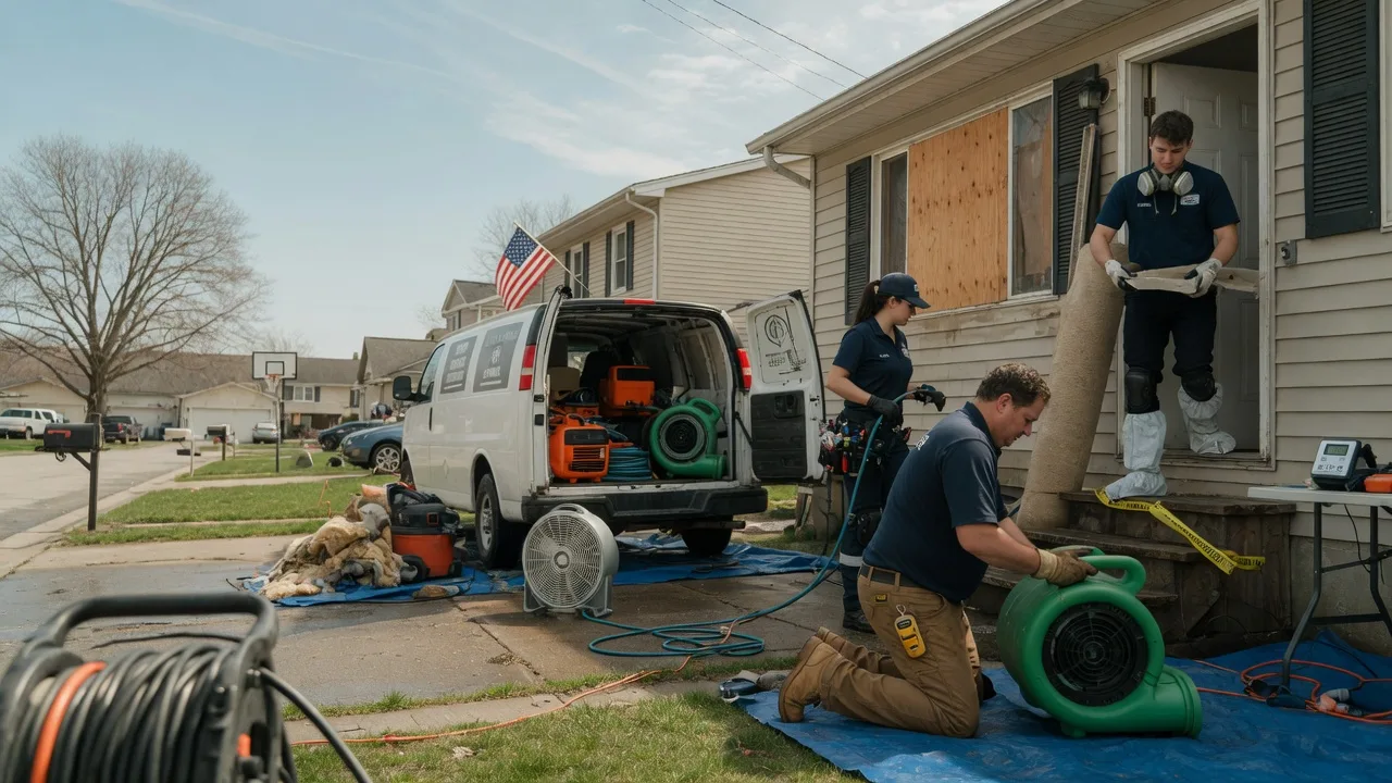 Water Damage Restoration in Wanatah, IN near me